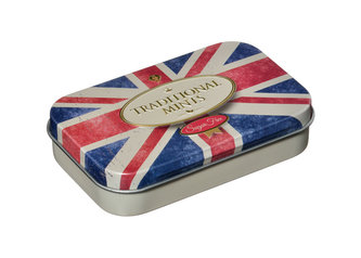 New English Teas mentolky plechovka CY24, 35 g, RETRO UNION JACK, NET