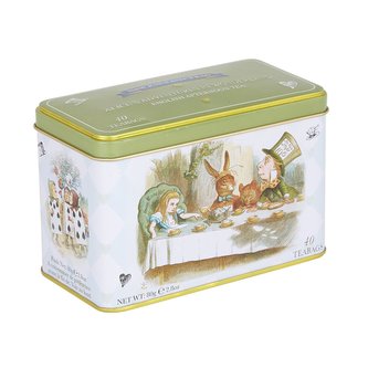 New English Teas čaj plechovka RS76, 40 sáčků (80g), ALENKA V ŘÍŠI DIVŮ, NET