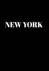 New York: Hardcover Black Decorative Book for Decorating Shelves, Coffee Tables, Home Decor, Stylish World Fashion Cities Design