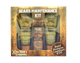 Xpel Beard sada Shampo+Conditioner+Oil