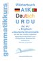 Wörterbuch A1K Deutsch - Urdu - Englisch