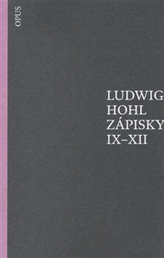 Zápisky IX-XII Zápisky IX-XII