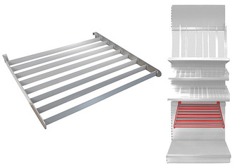 Nosný rám na balicí papír, Nosný rám na balicí papír 8x stojna  70 x 100 cm