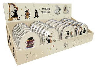 ZRCÁTKO MIR01A02 BUG ART KIUB