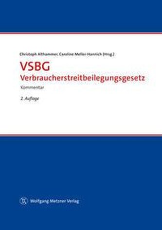 VSBG Verbraucherstreitbeilegungsgesetz
