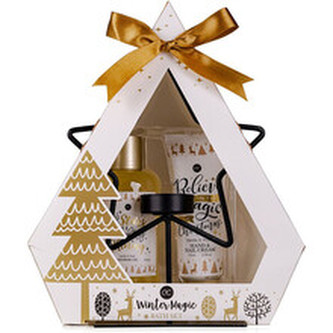 ACCENTRA Dárková sada tělové péče se svícnem Winter Magic woman