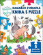 Kamaráti zvieratká kniha s puzzle Priate