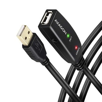 AXAGON ADR-205, USB2.0 aktivní prodlužovací / repeater kabel, 5m