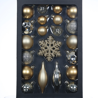 Sada vánočních ozdob 25 kusů RETLUX RXL 387