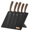 Sada nožů Berlingerhaus s magnetickým stojanem 6 ks Ebony Line Rosewood BH-2520