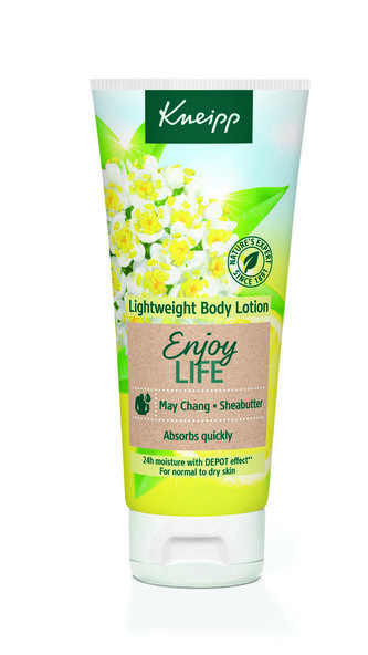 Kneipp Enjoy Life Tělové mléko 200 ml May Chang Sheabutter pro ženy