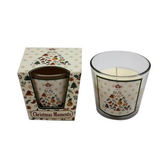 Svíčka vonná ve skle 120 g, vánoční momenty