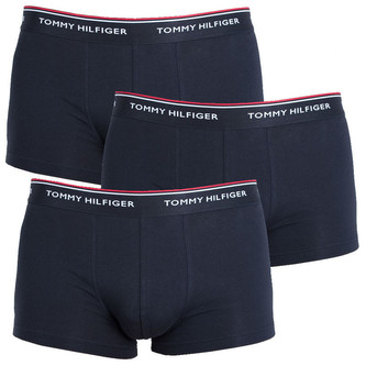3Pack pánské boxerky Tommy Hilfiger Low Rise černé Velikost: M