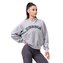 Dámská mikina Iconic Hero Grey - NEBBIA - Velikost XS
