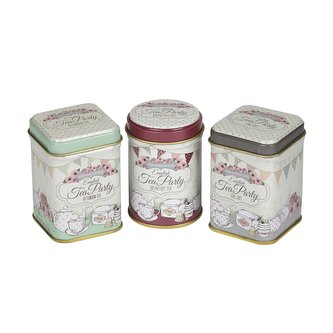 New English Teas čaj plechovka MT57, 3x23 g sypaný čaj, ENGLISH TEA PARTY, NET