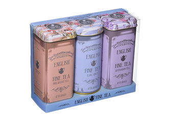 New English Teas čaj plechovka RS36, 3x12 sáčků (72g), VINTAGE FLORAL, NET
