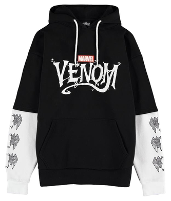 Pánská mikina Marvel: Venom Logo (L) černá bavlna