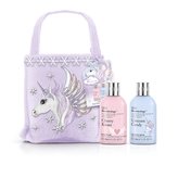 Unicorn dárkový set v textilní kabelce mycí a sprchový gel