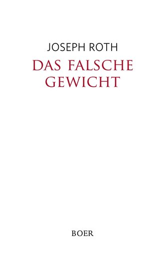 Das falsche Gewicht
