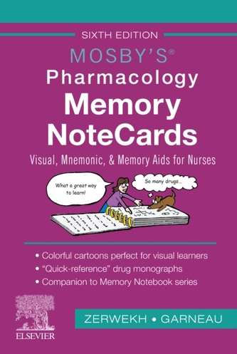 Mosby's Pharmacology Memory NoteCards
