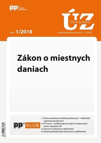 Úplne znenia zákonov 1-2018