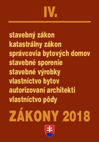 Zákony 2018 IV.
