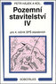 Pozemní stavitelství IV pro 4.r. SPŠ stavební