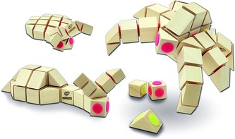 Docklets Dřevěná 3D stavebnice Příšerky