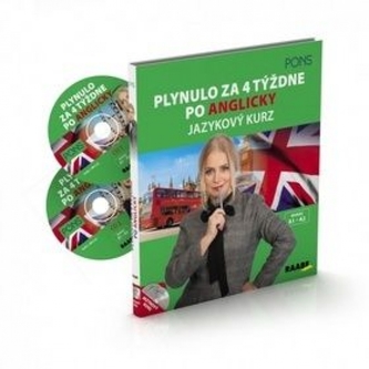 Plynulo za 4 týždne po anglicky-Pons-jazykový kurz+ 2CD