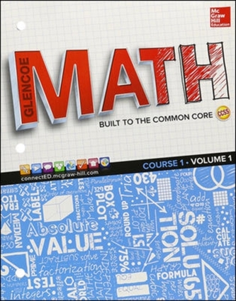 Glencoe Math, Course 1, Student Edition, Volume 1
