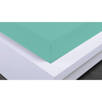 Napínací prostěradlo Jersey 180x200 cm, mátová, bavlna