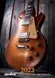 guitar Gibson Les Paul - der Kalender 2022