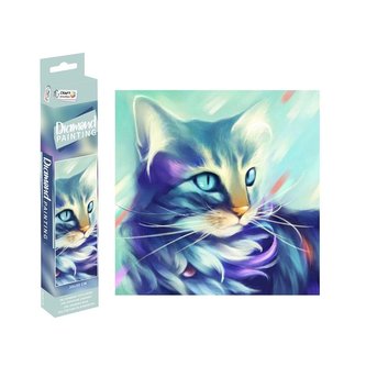 Grafix Diamantový obrázek 30 x 30 cm - kočka Grafix Diamantový obrázek 30 x 30 cm - kočka