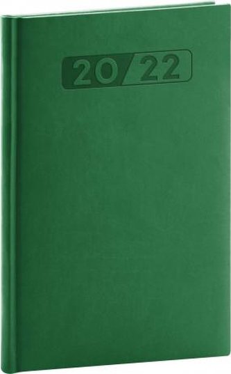 Týdenní diář Aprint 2022, zelený