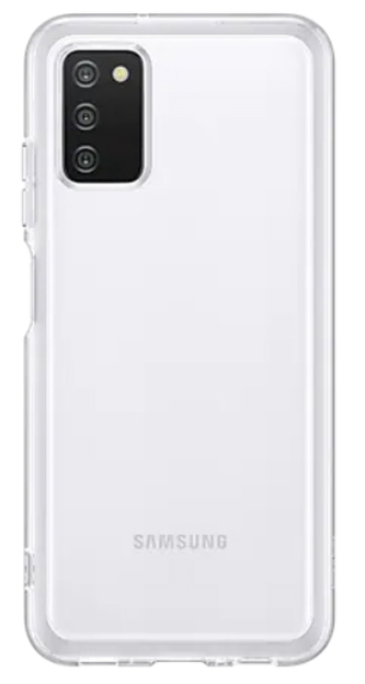 Samsung EF-QA038TTEGE Soft Clear Cover A03s, Clear