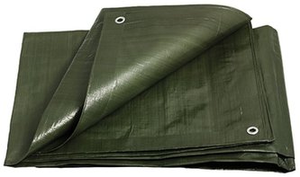 Plachta nepromokavá 3x5 m extra silná zelená 200 g/m2