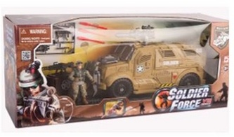 Soldier VIII Sand cougar X Transporter Set