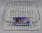 Odkapávač na nádobí EST 34x34 cm s podnosem