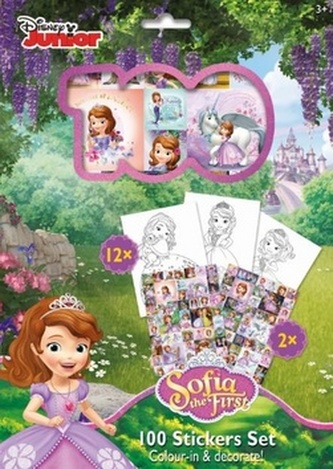 100 Stickers Set Sofie první