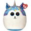 Ty Squish-a-Boos HELENA - modrý husky 22 cm