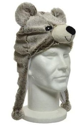 Čepice medvěd vánoční dětská