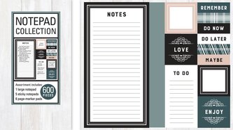Book of Sticky Notes: Notepad Collection (Urban Farmhouse)