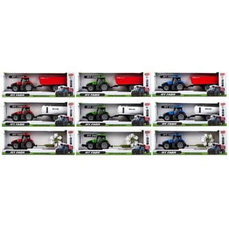 Traktor s přívěsem