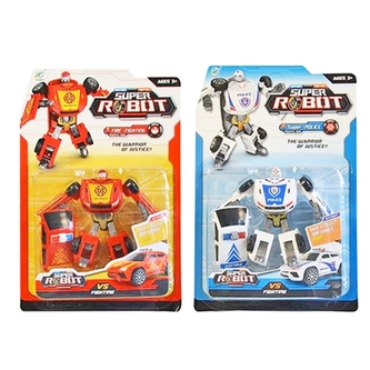 Robot policista, hasič