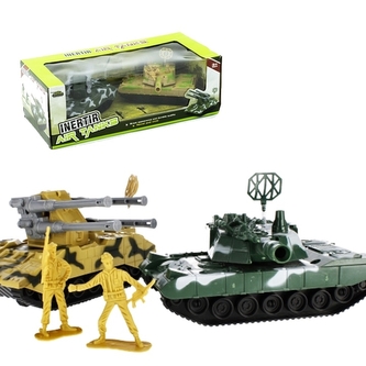 Tank Pull & Back s vojákmi