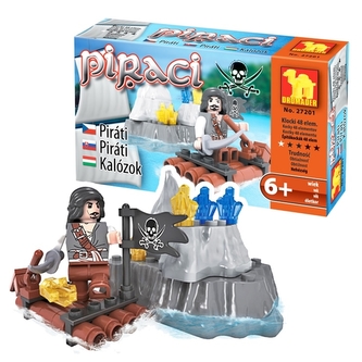 Stavebnice Piráti Vor 48 dílů