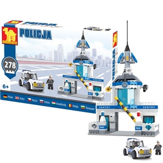 Stavebnice policajní kontrola