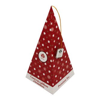 Čaj černý s jablkem a brusinkou, Vánoční vločky