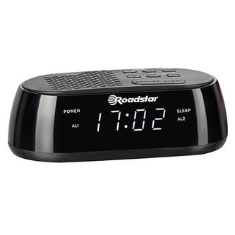 Rádiobudík Roadstar, CLR-2477, FM PLL, USB, 0,6\" displej, 2x alarm
