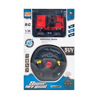 Terénní auto dálkově ovládané, volant